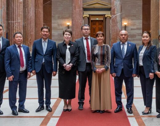 Kirgisische Delegation auf Besuch im Österreichischen Parlament